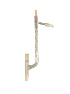 93407-04 Pyrex Sga Glass Custom 10/30 And 24/40 Vigreux Distillation Column 216mm Indent 9347-04