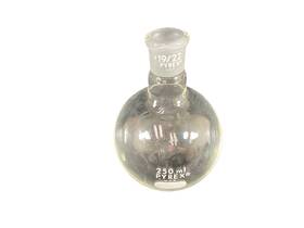 4320b-250 Pyrex Corning Glass 250ml 19/22 Short Neck Round Bottom Boiling Flask