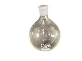 4321a-250 Pyrex Corning Glass 250ml 14/20 Short Neck Round Bottom Boiling Flask