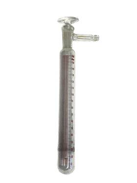 8733-07 Pyrex Corning Glass 160mm 14/35 Compact Graduated Mercury Manometer Without Ne Tubulation