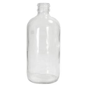 Gla-00819 Qorpak Bottle 210 Mm H Clear 94 Dia Pk12 41u122