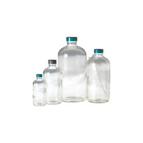 Glc-02224 Qorpak Bottle 210 Mm H Clear 94 Dia Pk12 3vdx9