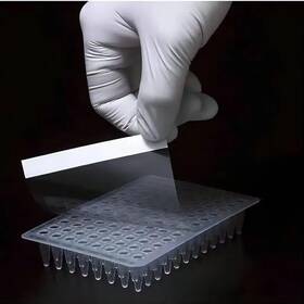 Qualitime 730425802230 96 Well Pcr Plate Sealing Film - 135mm 83mm Pack Of 100 Sheet