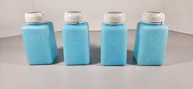 Sd-6-esd-as R&r Lotion Lot Of 4 New 6 Oz Esd Solvent Dispenser No Spill One Touch Cap