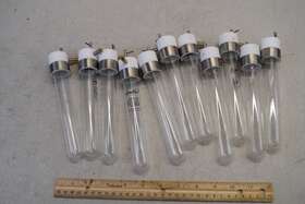 Rr98062 Radleys 11x Genevac Evaporator System Carousel Reaction Tube And Cap