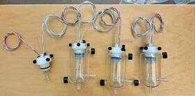 158725 Radnoti Organ Bath With Electrodes 158 Series Lot