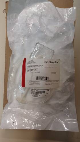 Sa38mm-125-2f Saint Gobain Bio-simplex Plastic Bottle