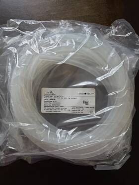 Stht65-5-11 Saint-gobain 25ft Sani-tech Stht 65-5-11 Silicone Tubing .197 Inch Id X .433 Od
