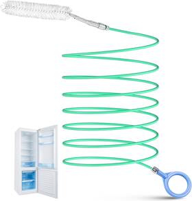 A3945 Sardvisa Tube Pipe Cleaner Brush With Nylon Bristles 120 Inch Flexible Drain Green