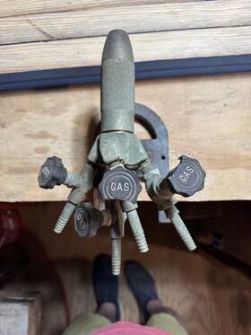 12370 Sargent-welch Scientific Co. Gas Manifold Valve For Laboratory Use