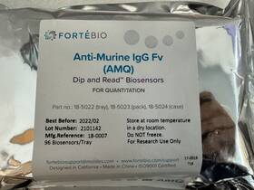 18-5022 Sartorius Fortebio Amg Biosensors Exp 2022/02 P/n New Sealed