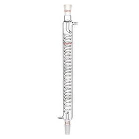 B07814r28h Scientific Borosilicate Glass Graham Condenser With 24/40 Joint 400mm Jacket Length Lab Con