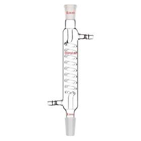 B0785vwp74 Scientific Borosilicate Glass Graham Condenser With 24/40 Joint 200mm Jacket Length Lab Gla