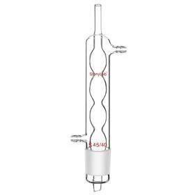 B08x48kqxv Scientific Allihn Condenser Reflux For Soxhlet Extractor Borosilicate Glass Condens