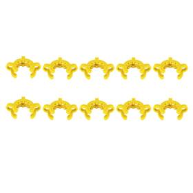 Jointclip-14mm-14 Scientific Plastic Joint Clips 10 Pcs 14mm Lab Keck Clamp #14 For 14/20 G