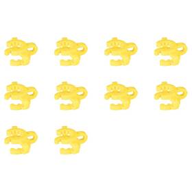 Lb-jointclip-14mm-14 Scientific Plastic Joint Clips 10 Pcs 14 Mm Lab Keck Clamp #14 For 14/20