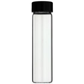 Fisher123 Secret For Longevity 6-pack Of 3.75 Inch 8 Dram / 1 Oz 30 Ml Clear Glass Sample Storage