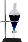 Sfgs100 Gsc International Separatory Funnel Stopcock Glass Flat Top Stopper