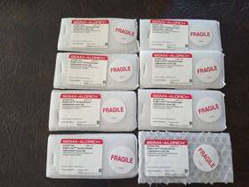 Z375357-1ea Sigma Aldrich Lot Of 8 Replacement Cover Slips For Bright-light Hematocytometer