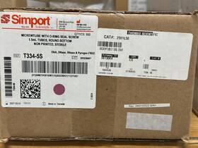 T334-5s Simport Case Of 500 Scientific Micrewtube With O-ring Seal Screw Cap