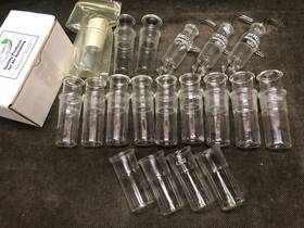 225-9596 Skc Lot 20ml Biosampler Air Sample Bottle Vessel With Cap
