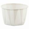 50738780574385 Slo-200 Solo Cup Company Paper Pleated Souffle Cups White