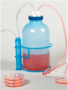 199170001 Sp Bel-art New - Vacuum Aspirator Bottle 1/2 Gal Blue Free Ship Usa