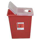 Sshl100980 Covidien Sharps Containers Polypropylene Gal Red 856523006100