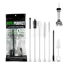 Sc224pn11 Stemclenz Pipe Perfect Original Length 4 Inch - 8.5 Brush Head Diameter .25 -.75 Black