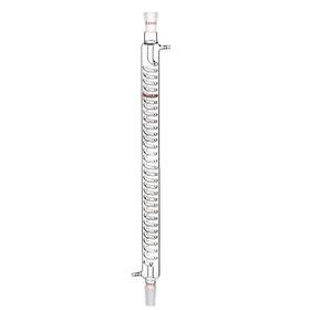 Stonylab 426844814635 Borosilicate Glass Graham Condenser With 24/40 Joint 500mm Jacket Length Lab Stonylab 426844814635 Borosilicate Glass Graham Condenser With 24/40 Joint 500mm Jacket Length Lab