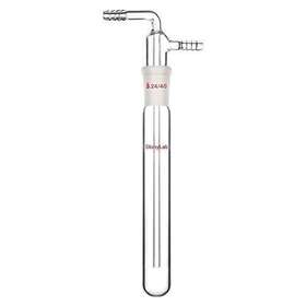 Stonylab 788400970719 Glass Vacuum Cold Trap Bubbler With 10mm Serrated Hose 200mm Length