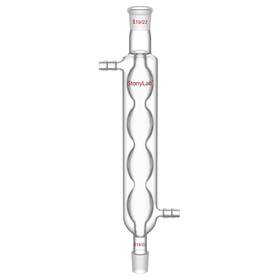 Stonylab 840371343517 Allihn Condenser With 19/22 Joints Borosilicate Glass Lab 200 Mm