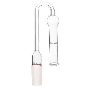 Stonylab 843798156012 Borosilicate Glass U-shaped Drying Tube With 24/40 Inner Joint 360 B