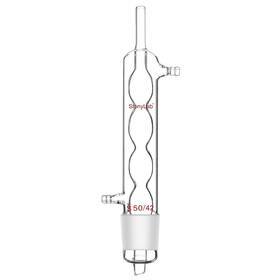 Stonylab 843798169906 Allihn Condenser Reflux For Soxhlet Extractor Borosilicate Glass Al