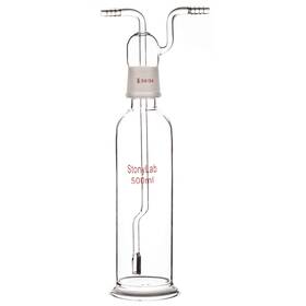 Stonylab 843798170087 Gas Washing Bottle Borosilicate Glass 34/34 Stopper Bubbler