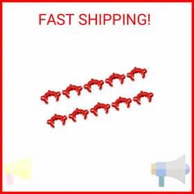 Jointclip-29mm-10pk-hg Stonylab Plastic Joint Clips 10 Pcs 29mm Lab Keck Clamp #29 For 29/4