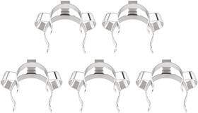 Stonylab Scientific 445018211216 Metal Joint Clips 5 Pcs 14 Mm Lab Keck Clamp #14 For 14/20