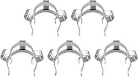 Metal-jointclip-5pk-19 Stonylab Scientific Metal-jointclip-5pk-19/22 Metal Joint Clips 5 Pcs 19 Mm Lab Keck Clamp #19 For 19/22