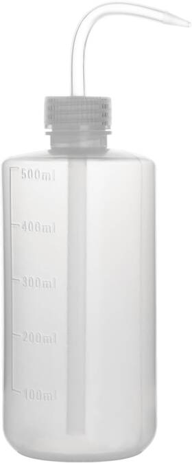 Xyp-1pk-500ml Stonylab Scientific Chemical Wash Bottle 1-pack Ldpe Plastic Safety Lab Squeeze Bot