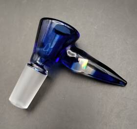 14m-b Subconscious Design Light Cobalt Opal Handle 14mm Glass Bowl By Usa