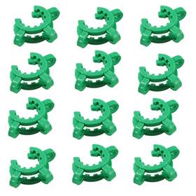Sucohans 758648142414 12 Pcs Keck Clips Ground Joints #24 Standard Taper Pom For Green
