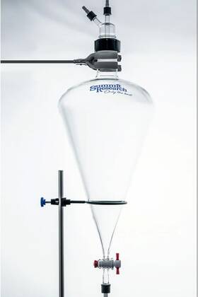 6lsep Summit Research 6 Liter Separatory Funnel 6000ml Used