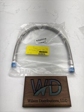 Ss-xt6pm6pm6-24 Swagelok Ss-xt6pm6pm6-22 New 24 Inch Long - 3/8 Mnpt Ptfe Stainless Braided Hose