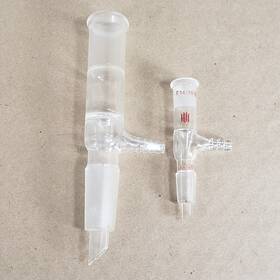 Synthware A431420 Set Of 2 A432440/a431420 Vacuum Take Off Adapters 24/40 14/20 Cn