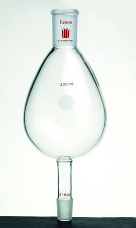 F984250 Synthware Kuderna-danish Flask 250ml 24/40 Outer 19/22 Inner