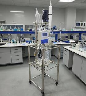 22059 Techtongda 10l Double-layer Glass Reactor 110v Lab Glassware Laboratory Jacketed 22059 Techtongda 10l Double-layer Glass Reactor 110v Lab Glassware Laboratory Jacketed