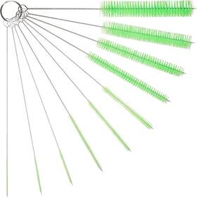 The Scoopie 650971993995 8 Inch Nylon Tube 10pk - 2mm 3mm 4mm 5mm 6mm 8mm 12mm 16mm 20mm 24mm Green