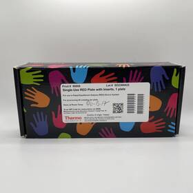 90006 Thermo Scientific Single Use Red Plate With Inserts 1 Sealed