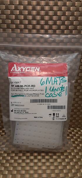 Am-96-pcr-rd Thermo Scientific Axygen 96 Well/round/ Silicone Sealing Mats Bag Of 6 Mats/1 Case