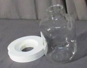 Gcf400 Thermo Scientific Thermo/savant Glass Condensation Flask For Speedvac Vacuum Systems Gcf400 Thermo Scientific Thermo/savant Glass Condensation Flask For Speedvac Vacuum Systems